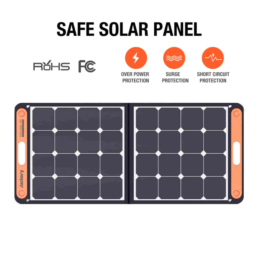 Jackery 100W Portable Solar Panel