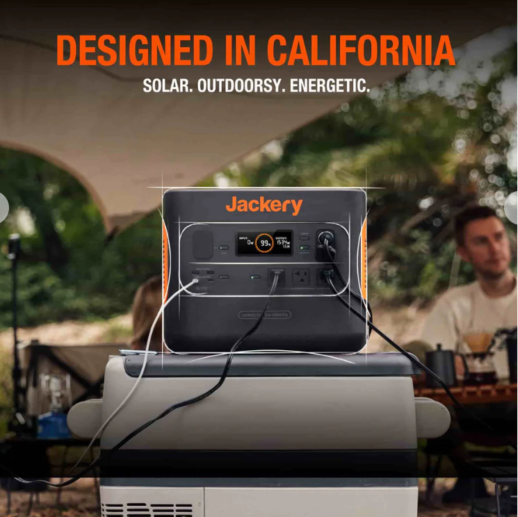 Jackery 2000Pro +2 Solar Saga 200W Solar Panels