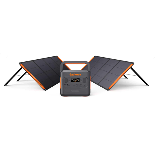 Jackery 2000Pro +2 Solar Saga 200W Solar Panels